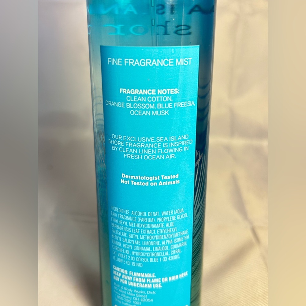 Bath & Body Works SEA ISLAND SHORE Gel, Mist & Cream Set NEW!!! - Picture 4 of 4
